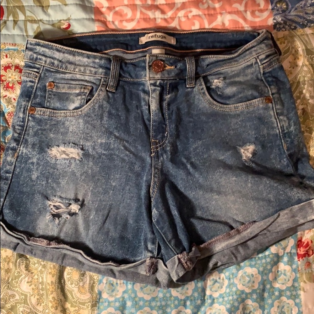Jean shorts